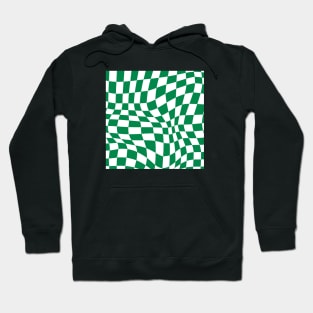 Celtic Distorted Checkered Pattern Hoodie